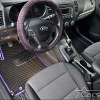 Автомобильные коврики EVA на Kia Cerato III (2013-2020)