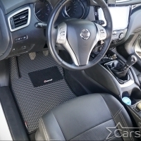Автомобильные коврики EVA на Nissan Qashqai II рос.сборка (2015->)