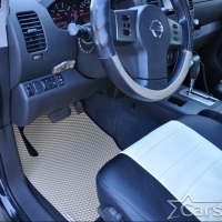 Коврики текстильные на Nissan Navara III полуторка (2005-2015)