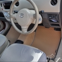 Коврики текстильные на Toyota Sienta I пр.руль (2003-2015)