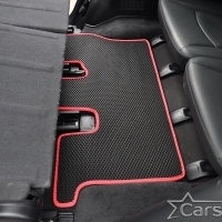 Коврики текстильные на Kia Mohave I 3 ряда (2008-2020)