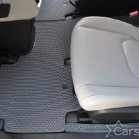 Коврики текстильные на Kia Carnival IV (9мест) Корея (2020->) 