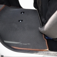 Коврики текстильные на Lada Largus I рестайл 3 ряда (2021->)