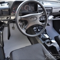 Двухслойные коврики EVA на Lada (ВАЗ) 2121 (4x4) Niva Urban (Bronto) (2014-2020)  