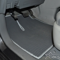 Двухслойные коврики EVA на Toyota Sienna III 6 мест (2010-2020)