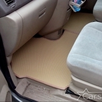 Двухслойные коврики EVA на Nissan Serena II C24 пр.руль (2000-2005)