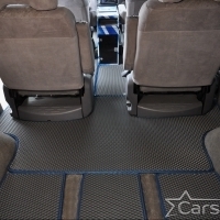 Двухслойные коврики EVA на Mitsubishi Delica IV Long пр.руль (1994-2007) 