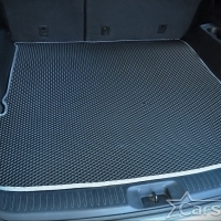 Двухслойные коврики EVA на Toyota Highlander III 3 ряда (2013-2019)