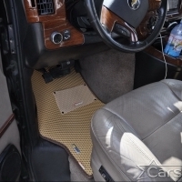 Двухслойные коврики EVA на Chevrolet Express II без консоли (2002->)