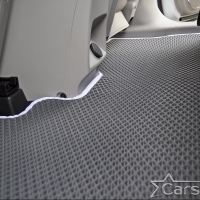 Двухслойные коврики EVA на Chevrolet Captiva рестайл 3 ряда (2011-2016)