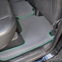 Двухслойные коврики EVA на Land Rover Discovery III 3 ряда (2004-2009)