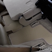 Двухслойные коврики EVA на Mercedes-Benz GL-klasse I X164 3 ряда (2006-2012)