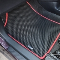 Двухслойные коврики EVA на Toyota Ractis I пр.руль 2WD (2005-2010) 