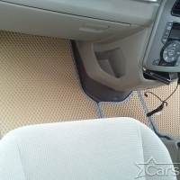 Двухслойные коврики EVA на Toyota Noah-Voxy II пр.руль (2007-2015) Без салазок
