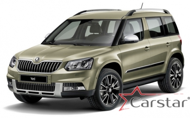 Двухслойные коврики EVA для Skoda Yeti (2009-2018)