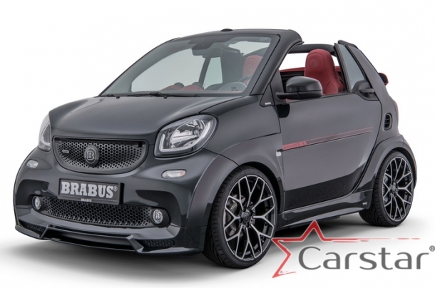 Двухслойные коврики EVA для SMART Fortwo III C453 (2014->)