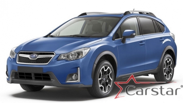 Двухслойные коврики EVA для Subaru XV (2011->)