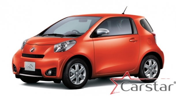 Двухслойные коврики EVA для Toyota iQ (2008-2011) 