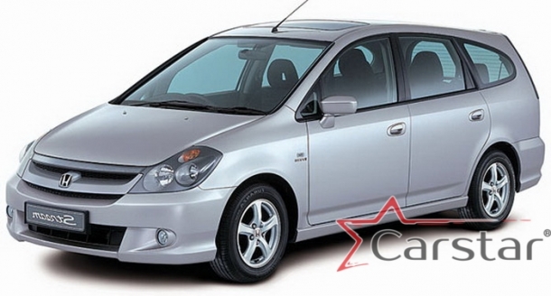 Двухслойные коврики EVA для Honda Stream I пр.руль (2000-2006)