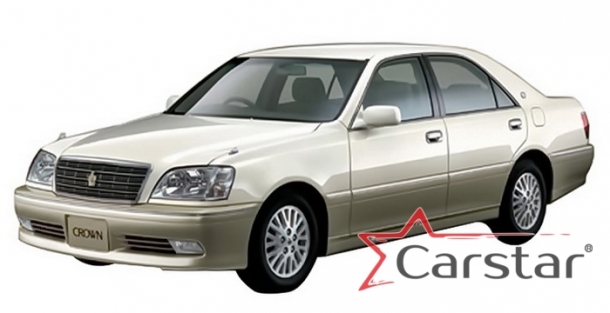 Текстильные коврики для Toyota Crown XI пр.руль (1999-2003) 