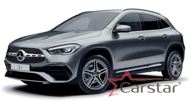 Двухслойные коврики EVA для Mercedes-Benz GLA-klasse II H247 (2020->)