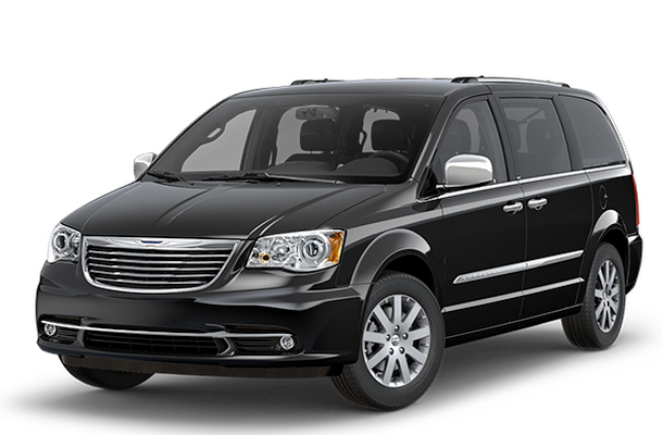Автомобильные коврики EVA для Chrysler Grand Voyager V (2008->) 2 ряд: кресла 1+1 не убираются в пол
