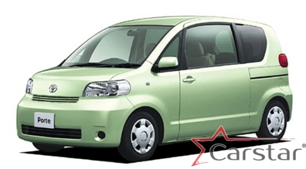 Двухслойные коврики EVA для Toyota Porte I пр.руль (2004-2012)