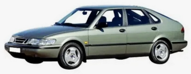 Двухслойные коврики EVA для SAAB 900 II (1993-1998)