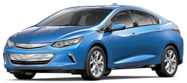 Двухслойные коврики EVA для Chevrolet Volt II (2015-2019) 