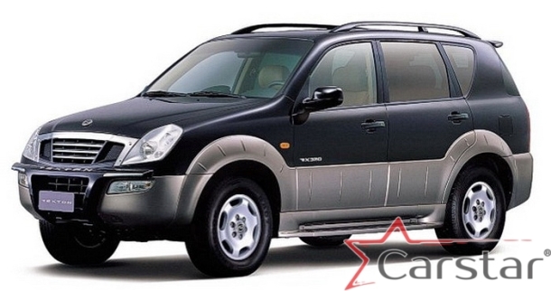 Автомобильные коврики EVA 3D для SsangYong Rexton I (2002-2006)