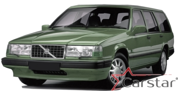 Автомобильные коврики EVA 3D для Volvo 940 (1988-1998)