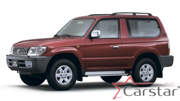 Автомобильные коврики EVA 3D для Toyota Land Cruiser Prado .90 3D (1996-2002)