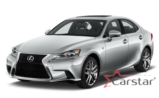 Автомобильные коврики EVA 3D для Lexus IS III 4WD (2013->) 