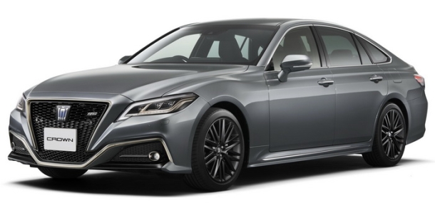 Автомобильные коврики EVA 3D для Toyota Crown XV пр.руль (2018-2022) 