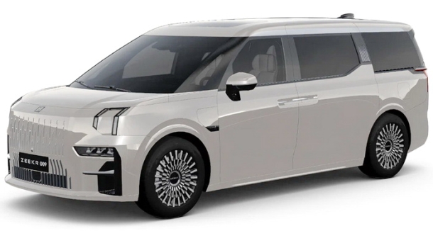 Автомобильные коврики EVA 3D для Zeekr 009 (2022->)